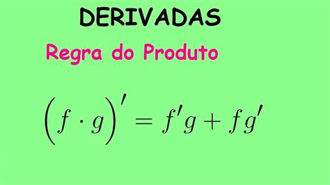 regra do produto derivada